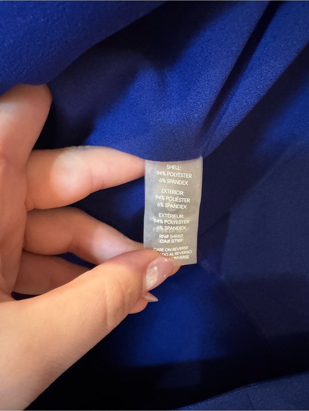 Calvin Klein Cobalt Blue Sleeveless Jumpsuit - Picture 7 of 11